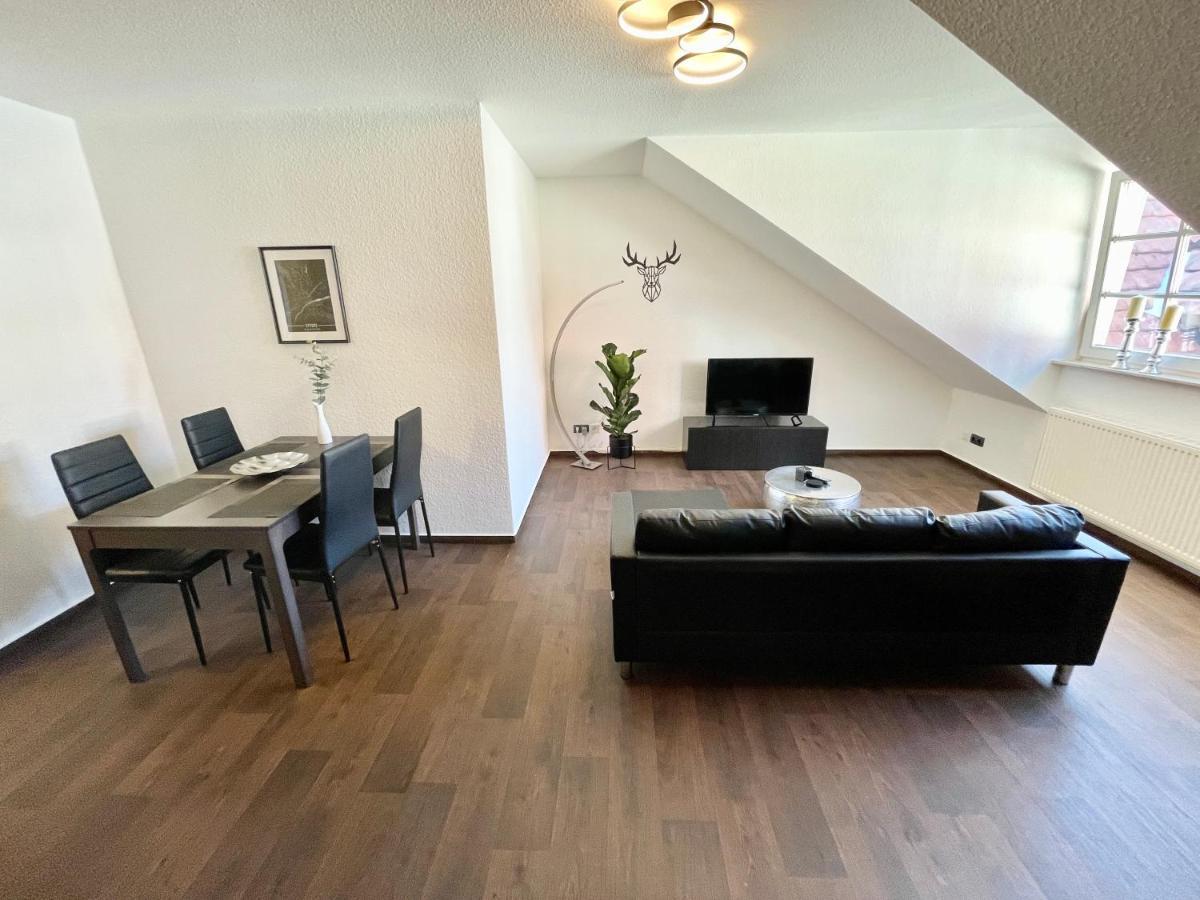 Ferienwohnung Augenblick - Stylisches Apartment In Der Besten Altstadtlage Von Erfurt Dış mekan fotoğraf